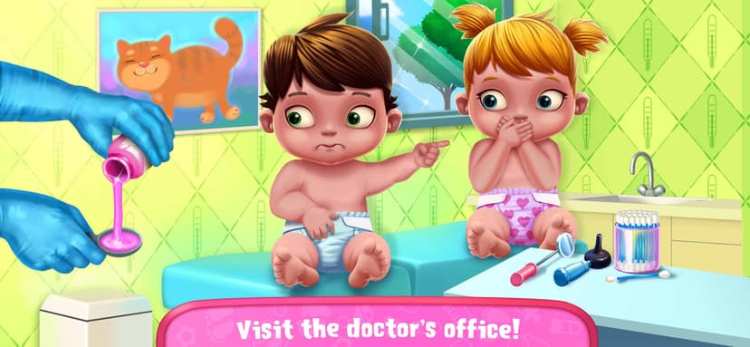 Baby Twins Babysitter screenshot 4 - screenshot