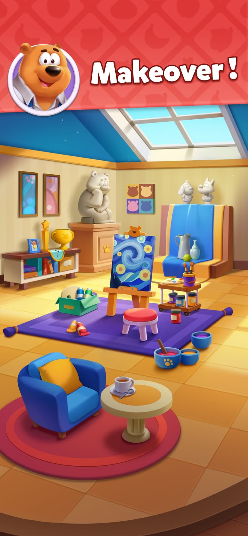 Tile Match - Makeover & Toon screenshot 3 - screenshot