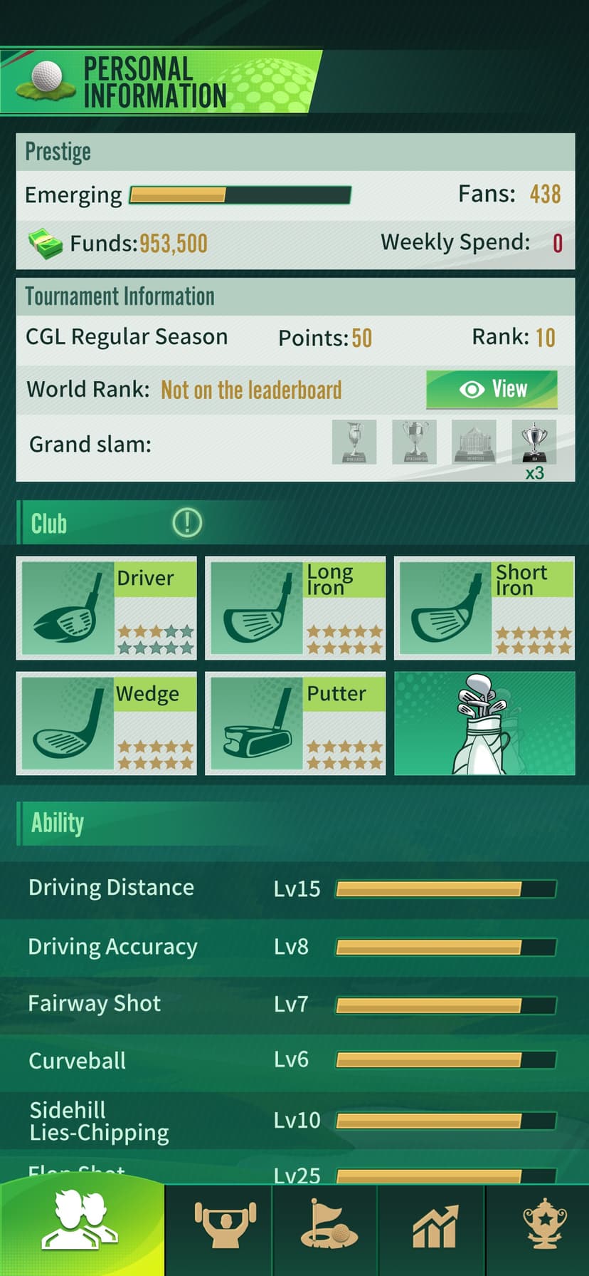 Golf Rising Star screenshot 5 - screenshot