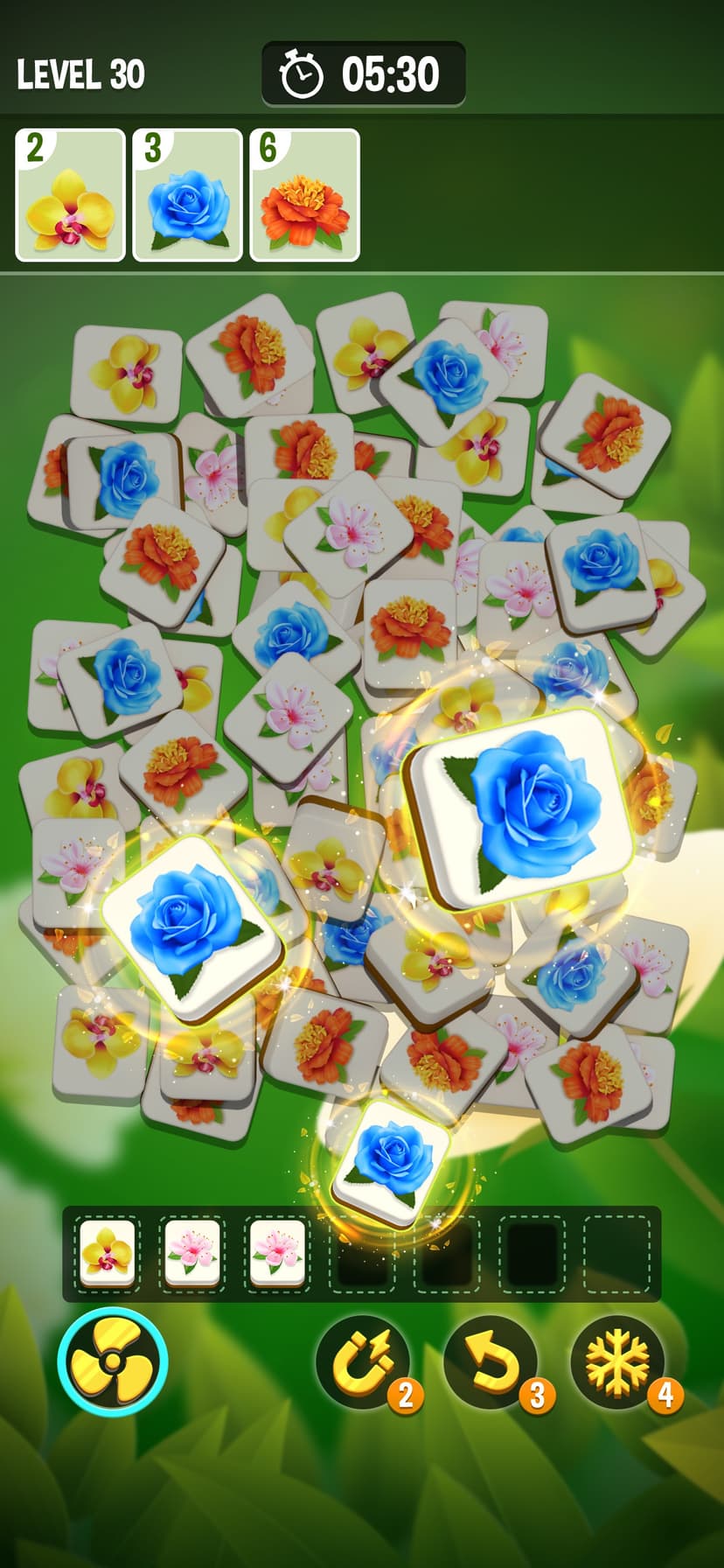 Blossom Triple: Find flowers screenshot 1 - screenshot