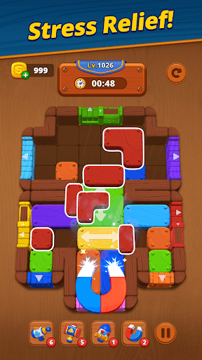 Wood Rush Puzzle screenshot 1 - screenshot