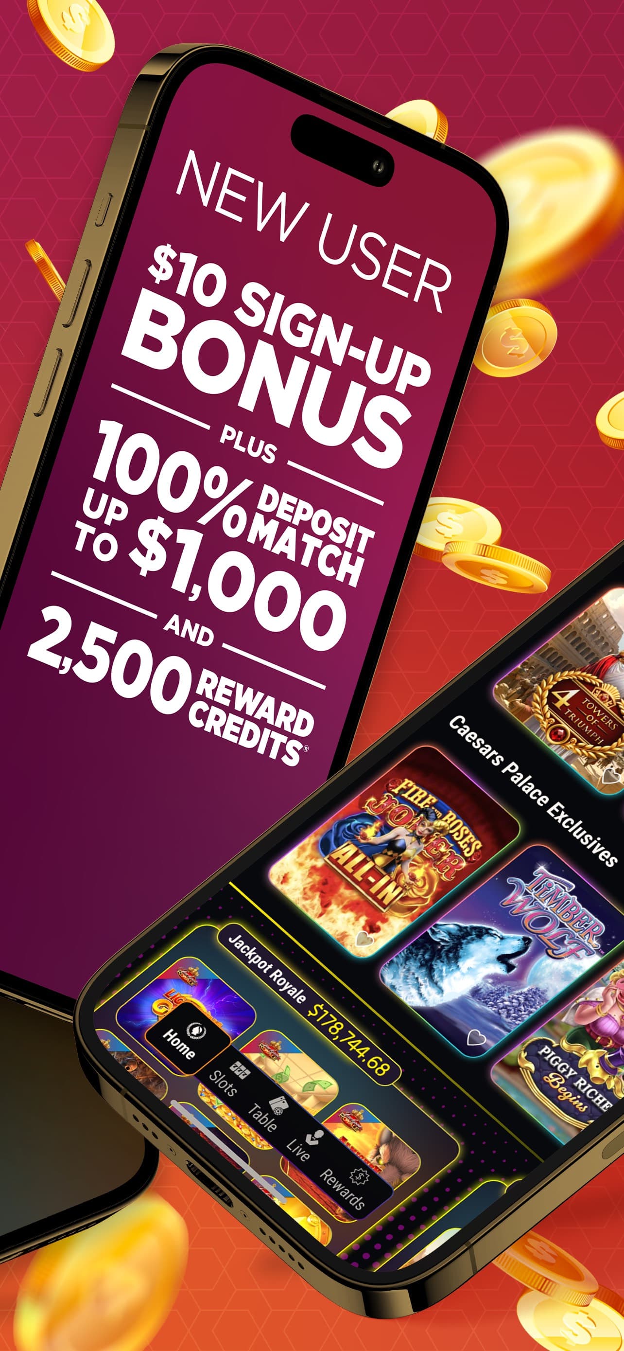 Caesars Palace Online Casino screenshot 2 - screenshot