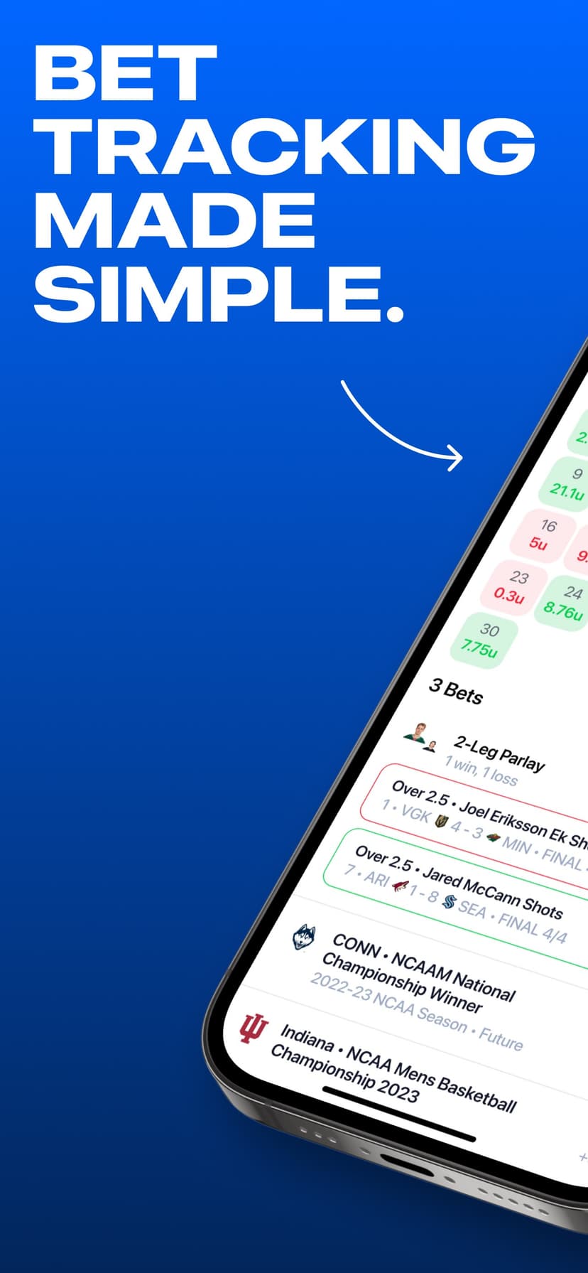 Pikkit: Sports Betting Tracker screenshot 1 - screenshot