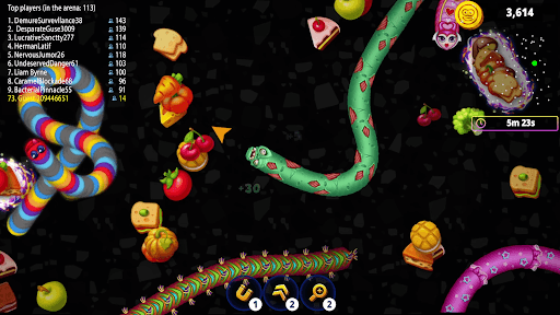 Worms Zone .io - Hungry Snake screenshot 9 - screenshot