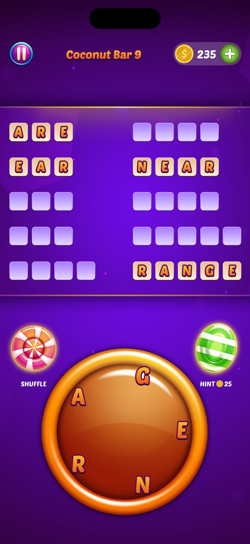 Word Candy - Tasty Search Game screenshot 1 - screenshot