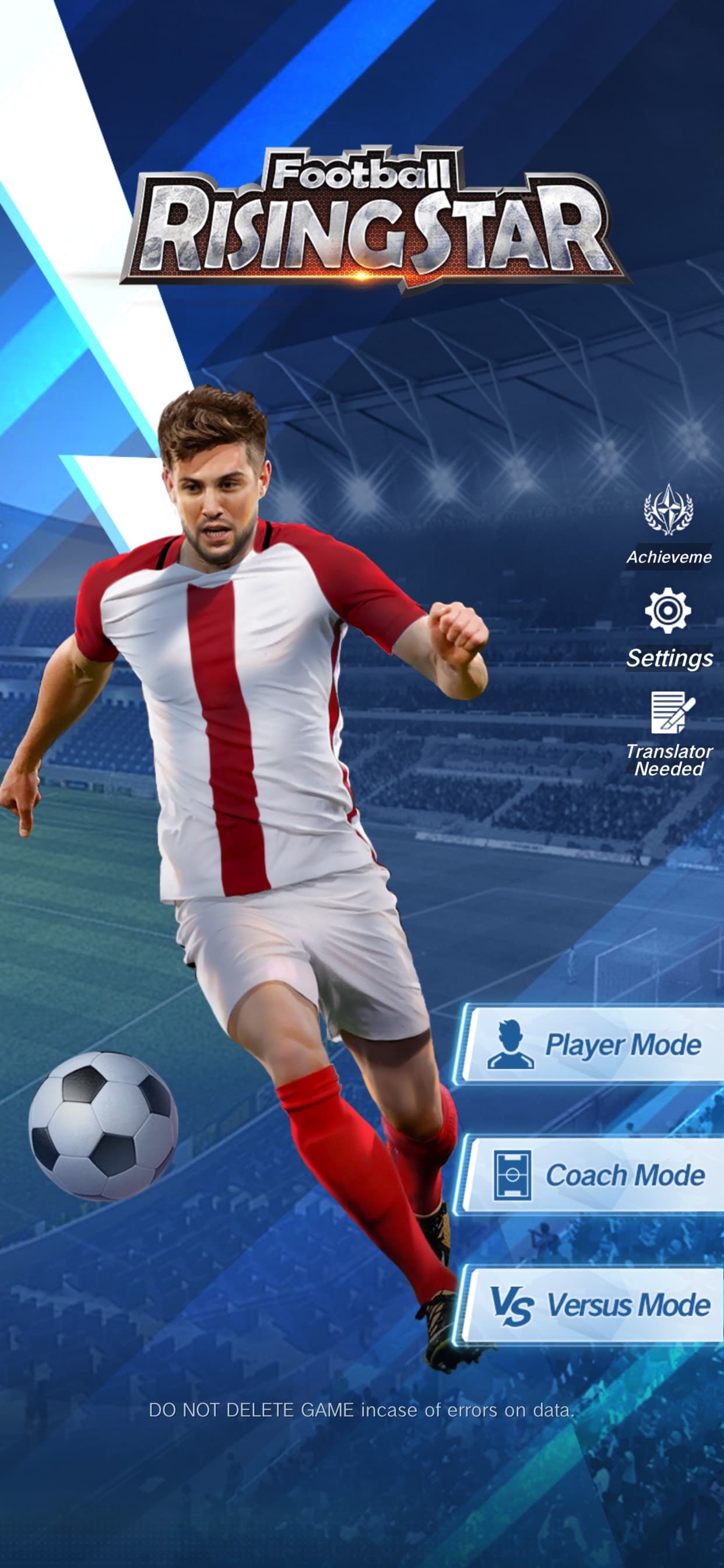 Football Rising Star screenshot 1 - screenshot