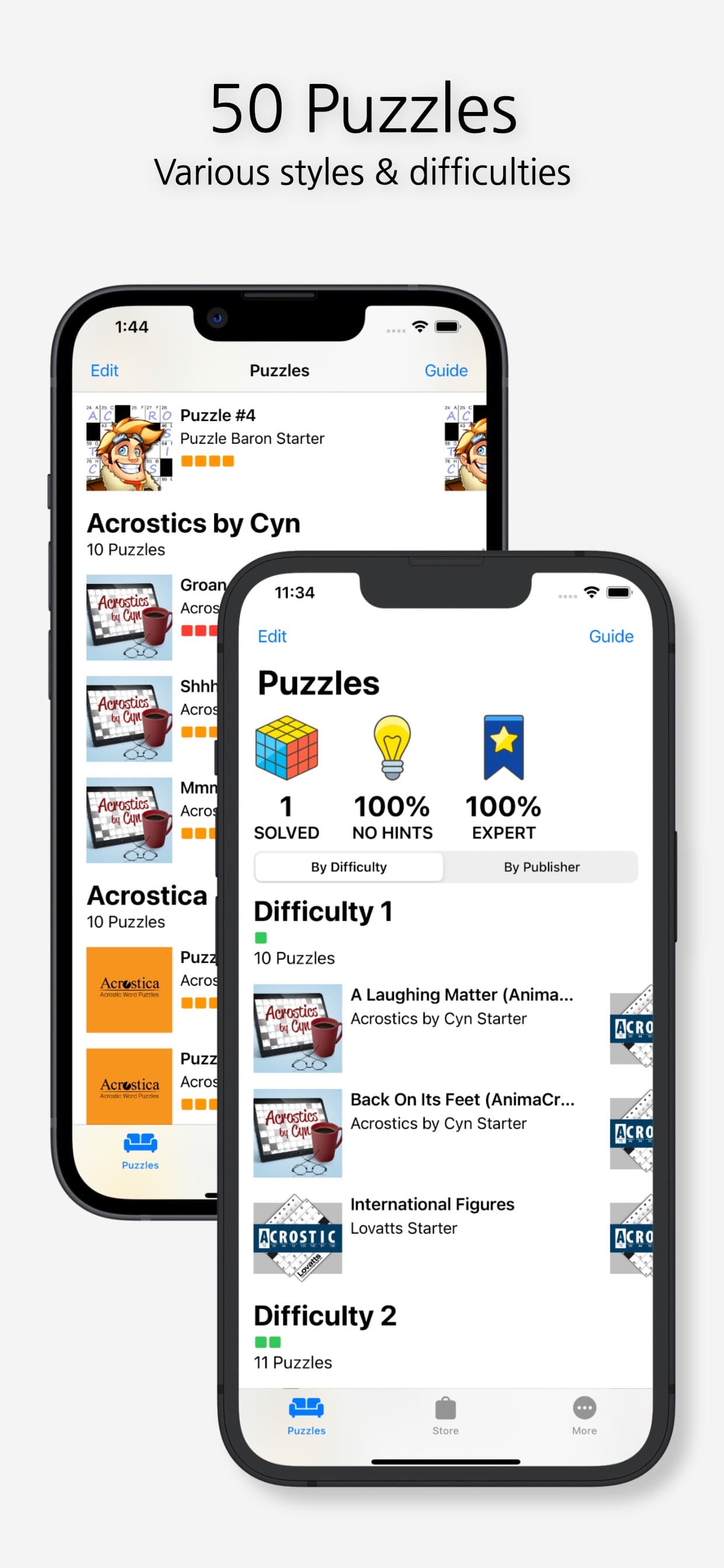 Acrostic Crossword Puzzles screenshot 3 - screenshot