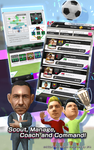 SEGA Pocket Club Manager screenshot 9 - screenshot