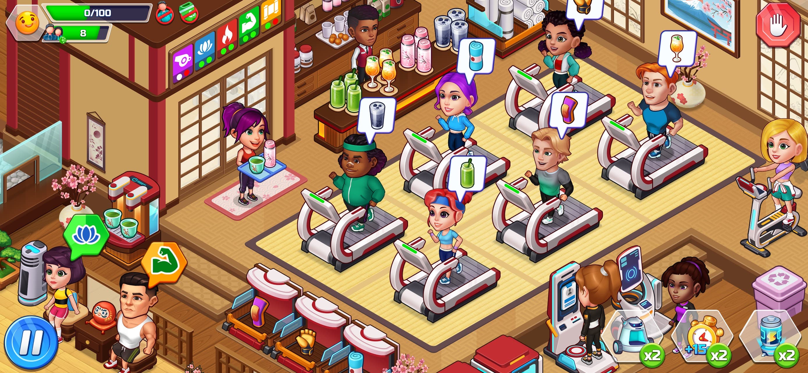 Happy Fitness: Gym Game screenshot 4 - screenshot