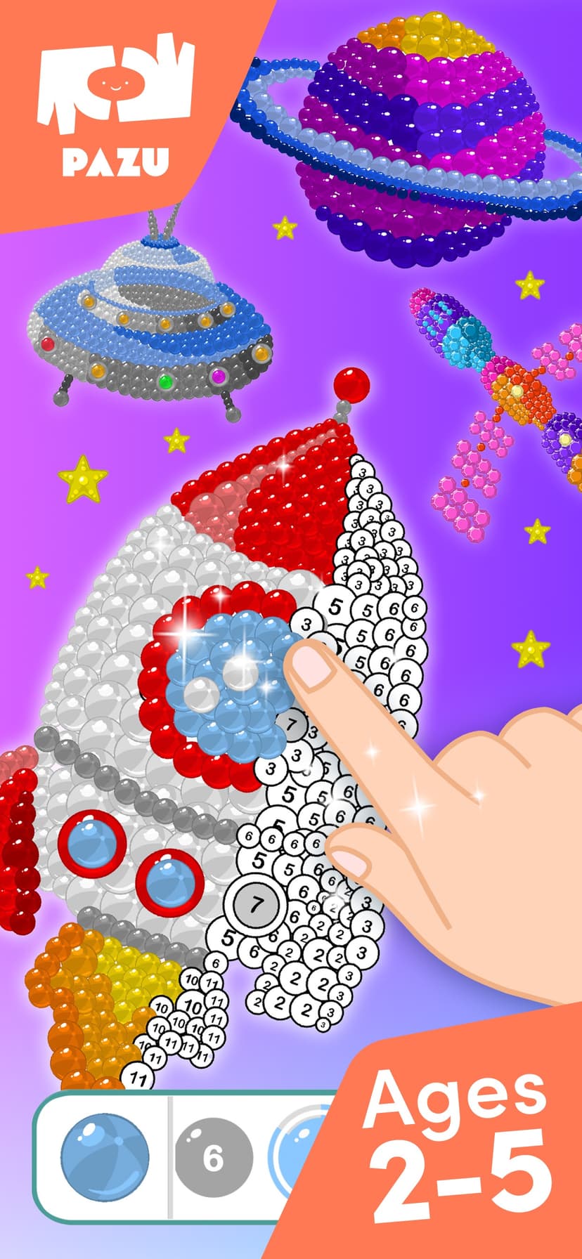Color by number games for kids screenshot 2 - screenshot