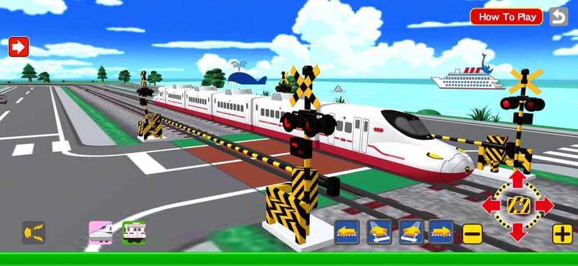 Railroad Crossing Train 3D screenshot 6 - screenshot
