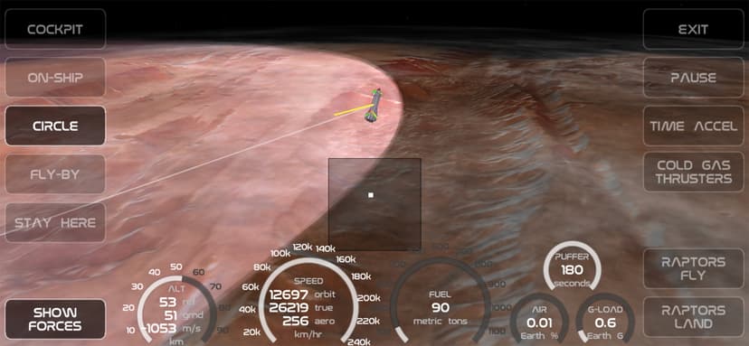 X-Plane: Starship screenshot 4 - screenshot