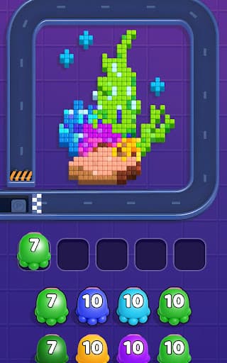 Squid Escape: Color Flow Game screenshot 1 - screenshot
