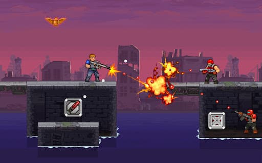 Gun Force Side-scrolling Game screenshot 11 - screenshot