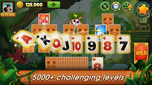 Solitaire Tripeaks: Card Games screenshot 1 - screenshot