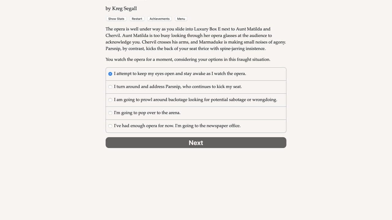 Null - screenshot
