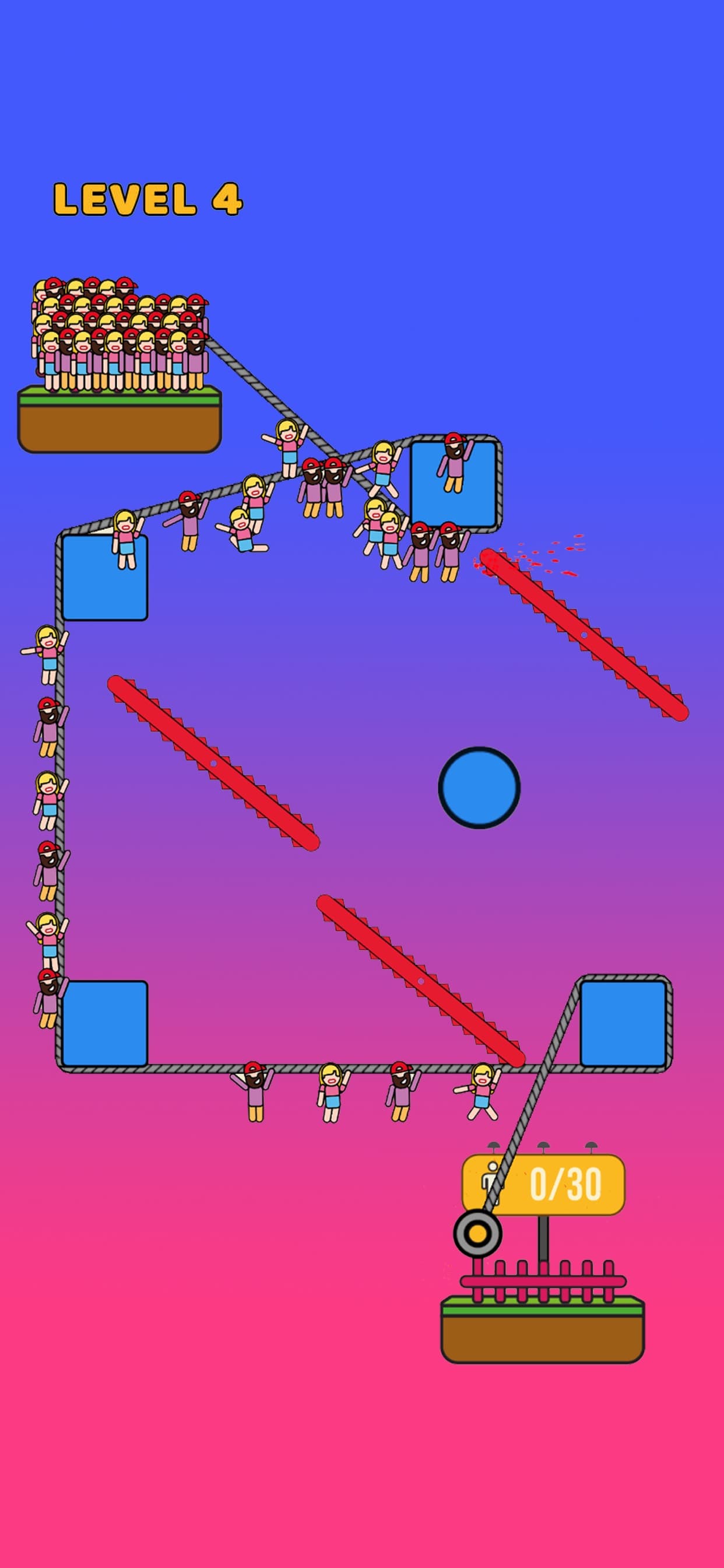 Rope Rescue! - Unique Puzzle screenshot 4 - screenshot