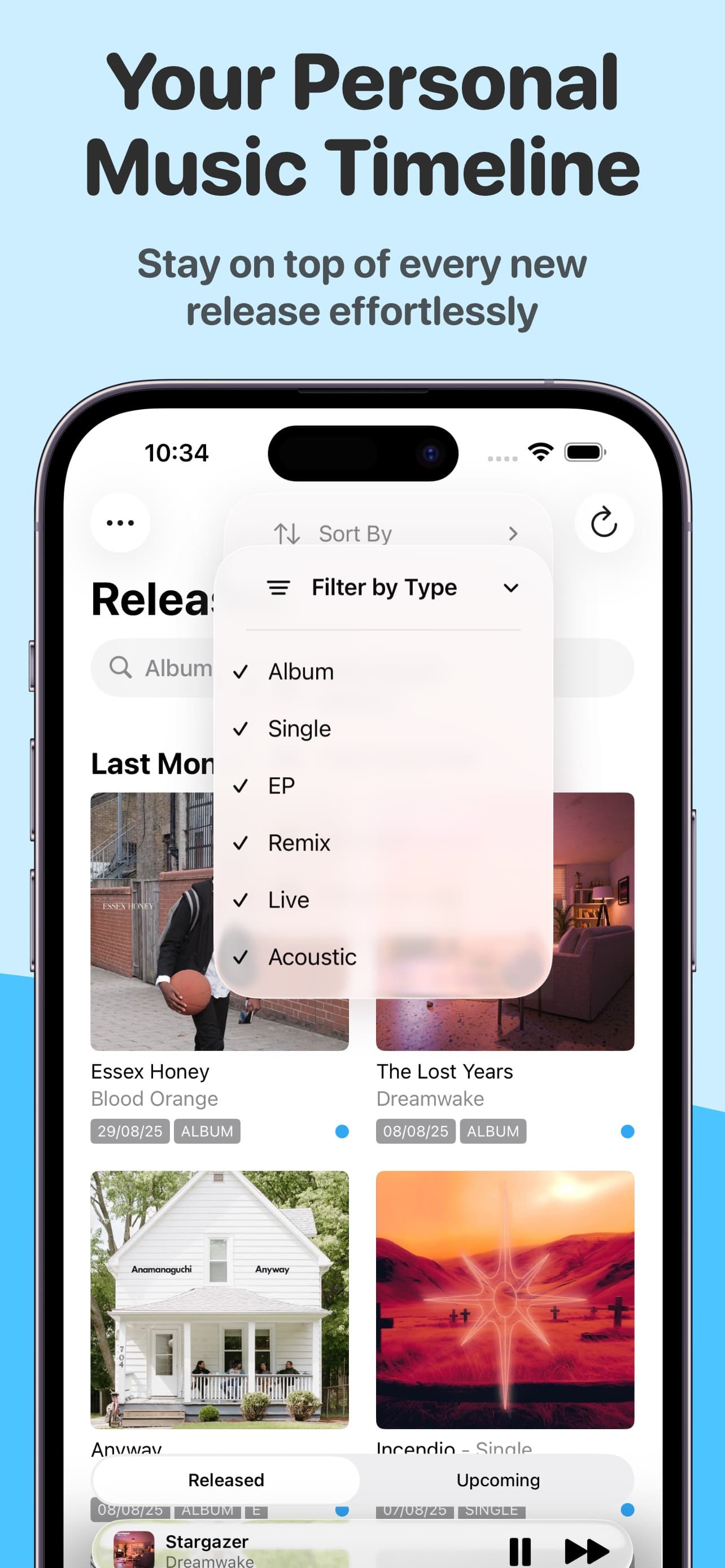 MusicHarbor - Track New Music screenshot 4 - screenshot