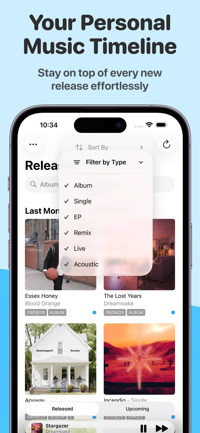 MusicHarbor - Track New Music screenshot 4 - screenshot