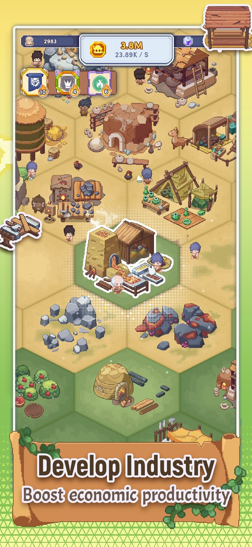 Pixel Civilization: Idle Game screenshot 4 - screenshot
