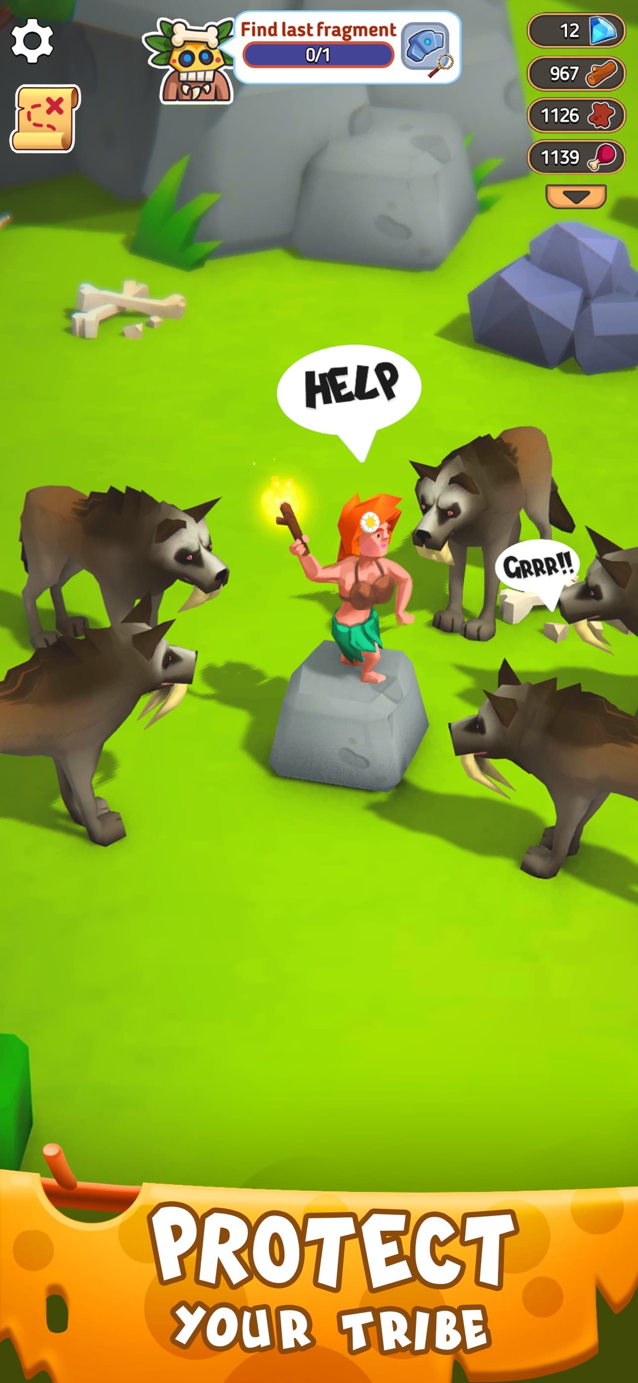 Stone Age Survival-Tribal Game screenshot 2 - screenshot