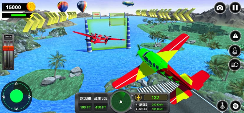 Plane Simulator Airplane Games screenshot 5 - screenshot