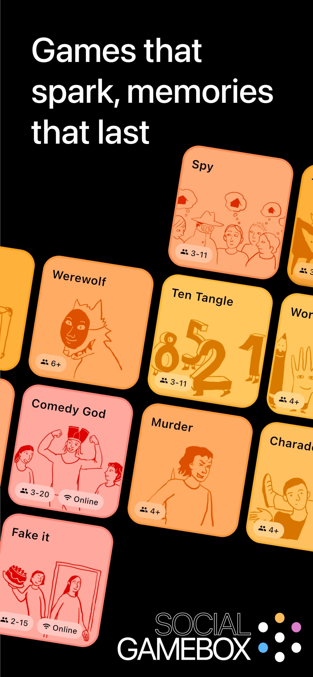 Social Gamebox screenshot 1 - screenshot
