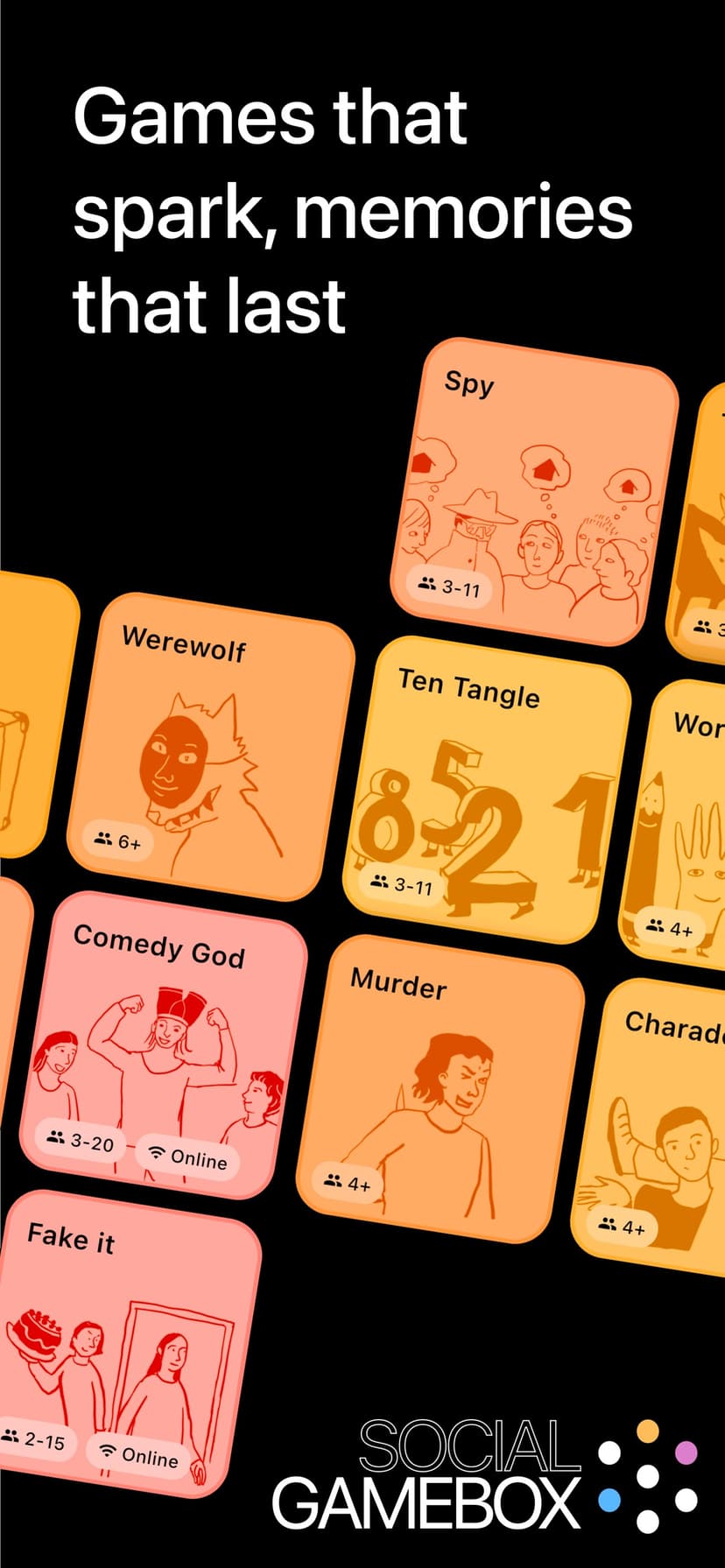 Social Gamebox screenshot 1 - screenshot