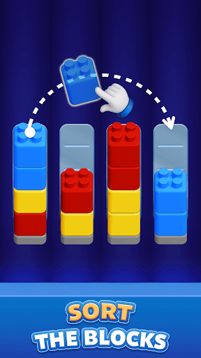 Color Brick Sort screenshot 1 - screenshot