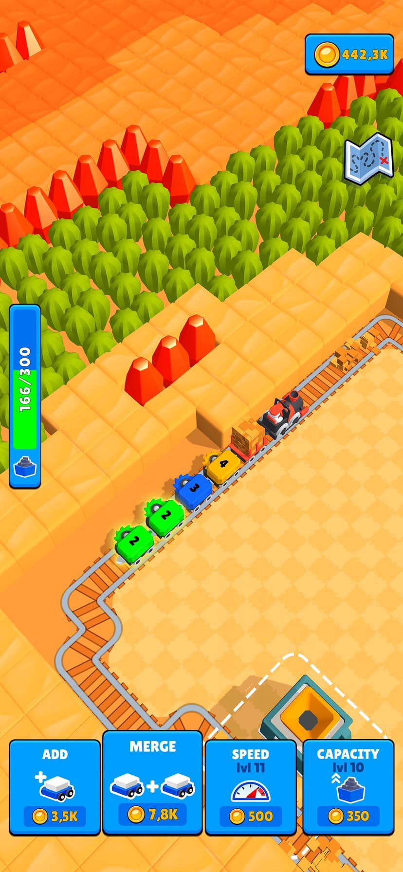 Train Miner: Idle Railway Game screenshot 7 - screenshot