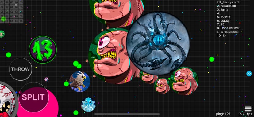 Blob io - Throw & split cells screenshot 4 - screenshot