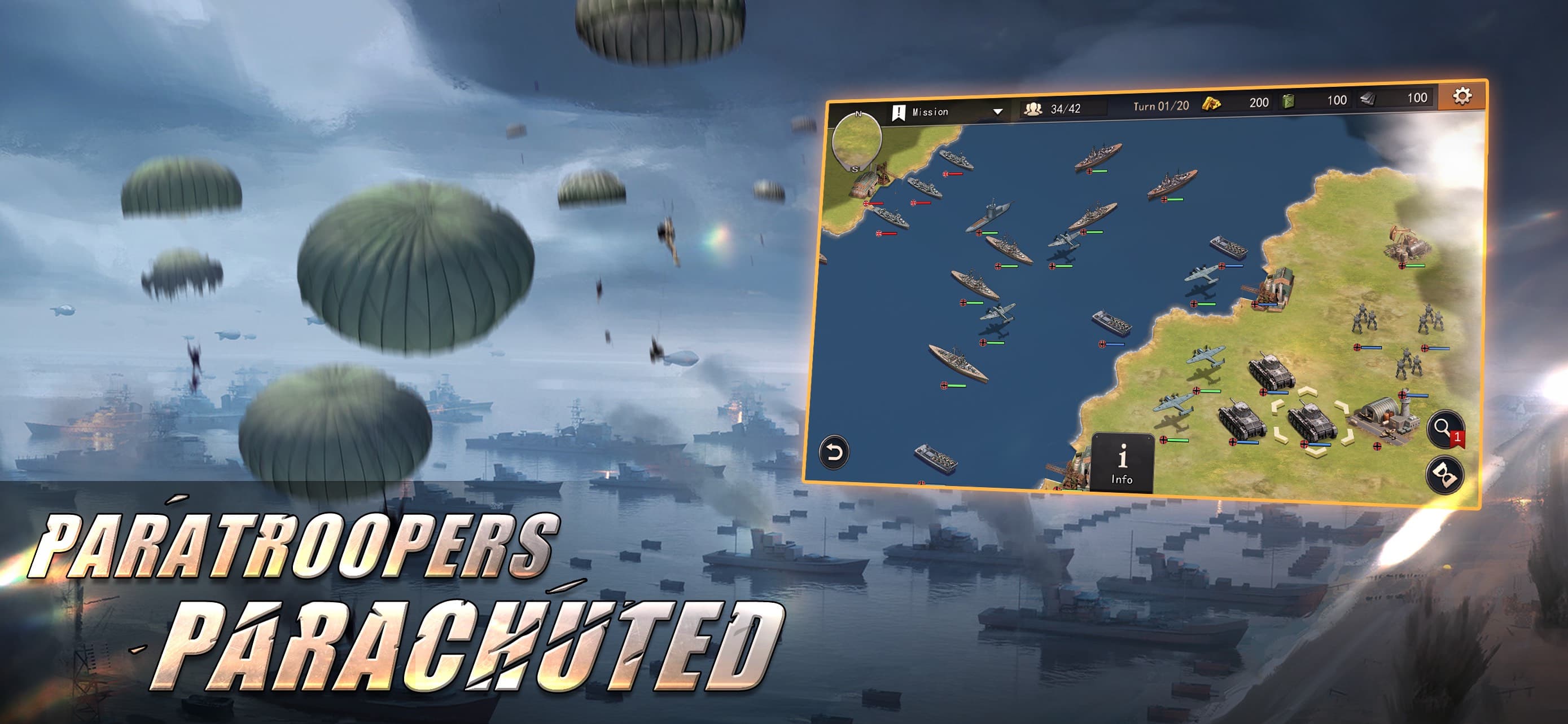 WW2: Strategy World War Games screenshot 2 - screenshot