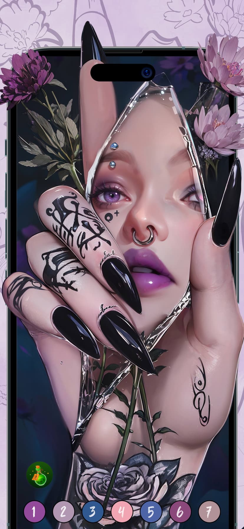 Dark Color: Paint by Number screenshot 7 - screenshot