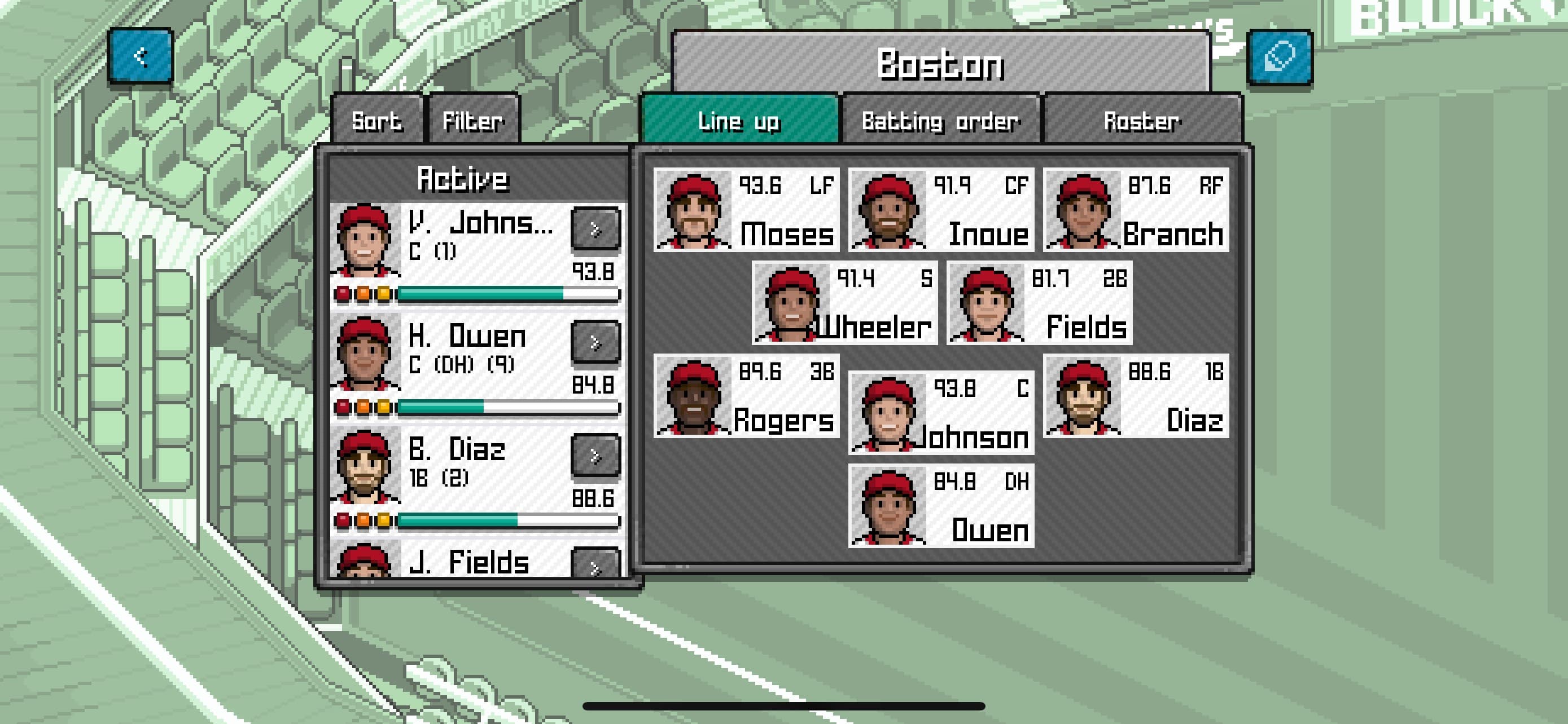 Pixel Pro Baseball screenshot 6 - screenshot