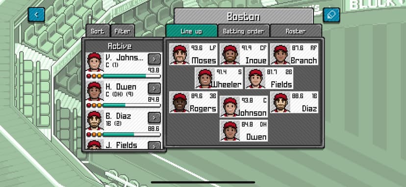 Pixel Pro Baseball screenshot 6 - screenshot