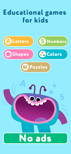 Learning games for kids 1-7 screenshot 1 - screenshot