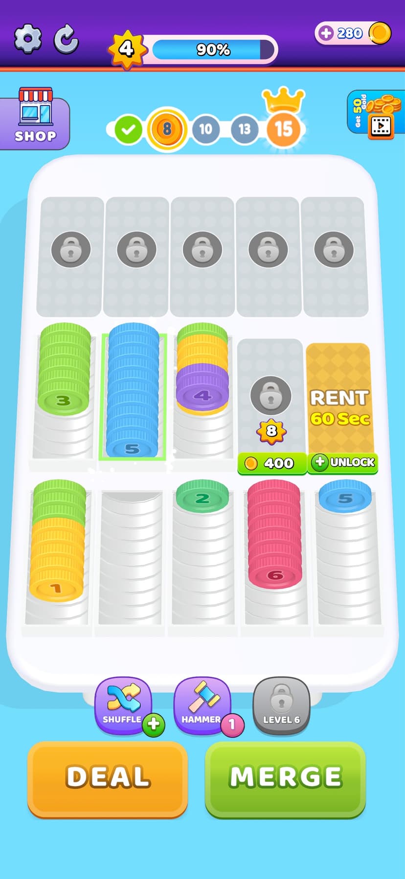 Coin Sort screenshot 2 - screenshot