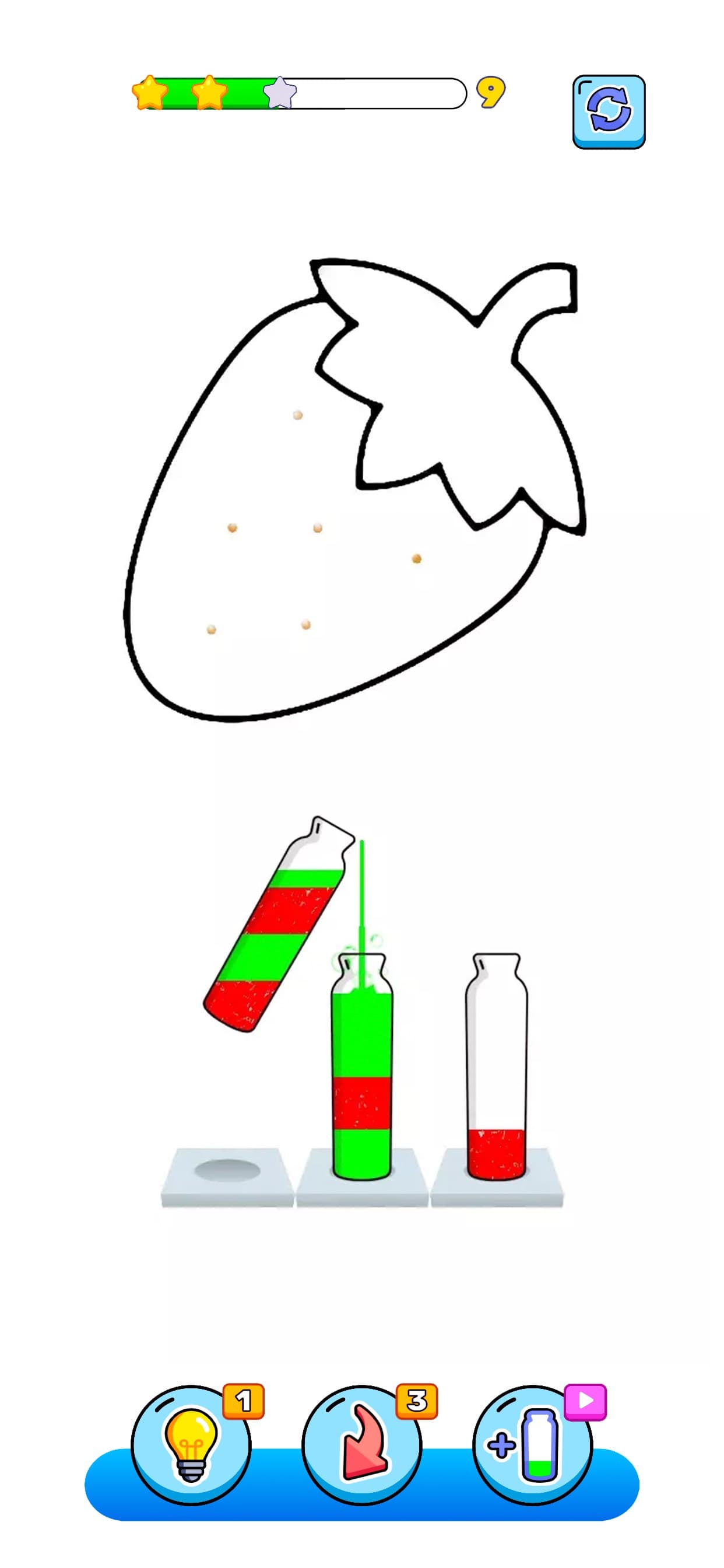 Sort Paint: Water Sorting Game screenshot 1 - screenshot
