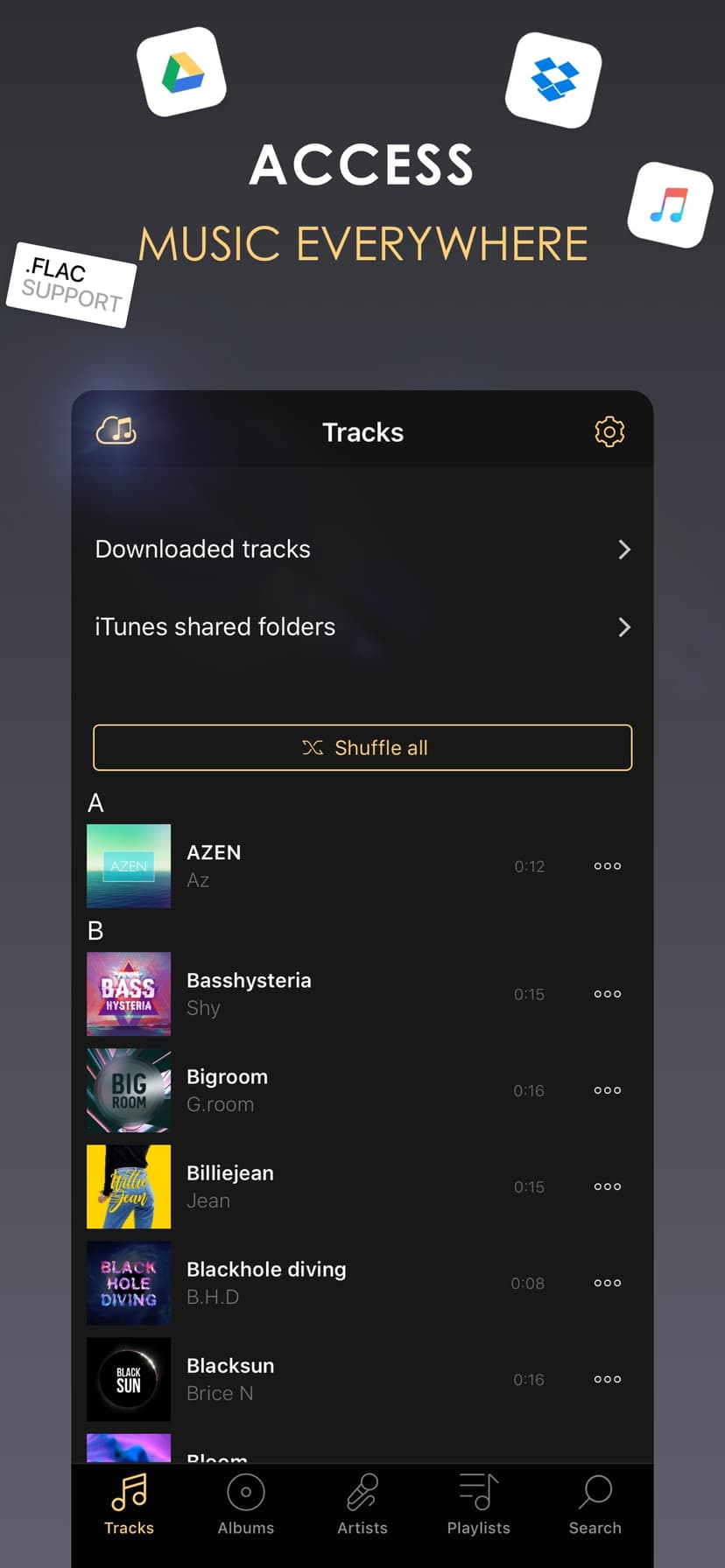 Equalizer+ HD music player screenshot 3 - screenshot