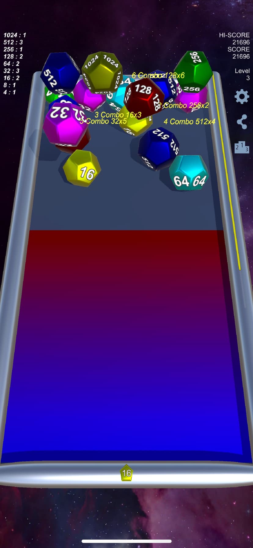 SHOT2048 screenshot 3 - screenshot