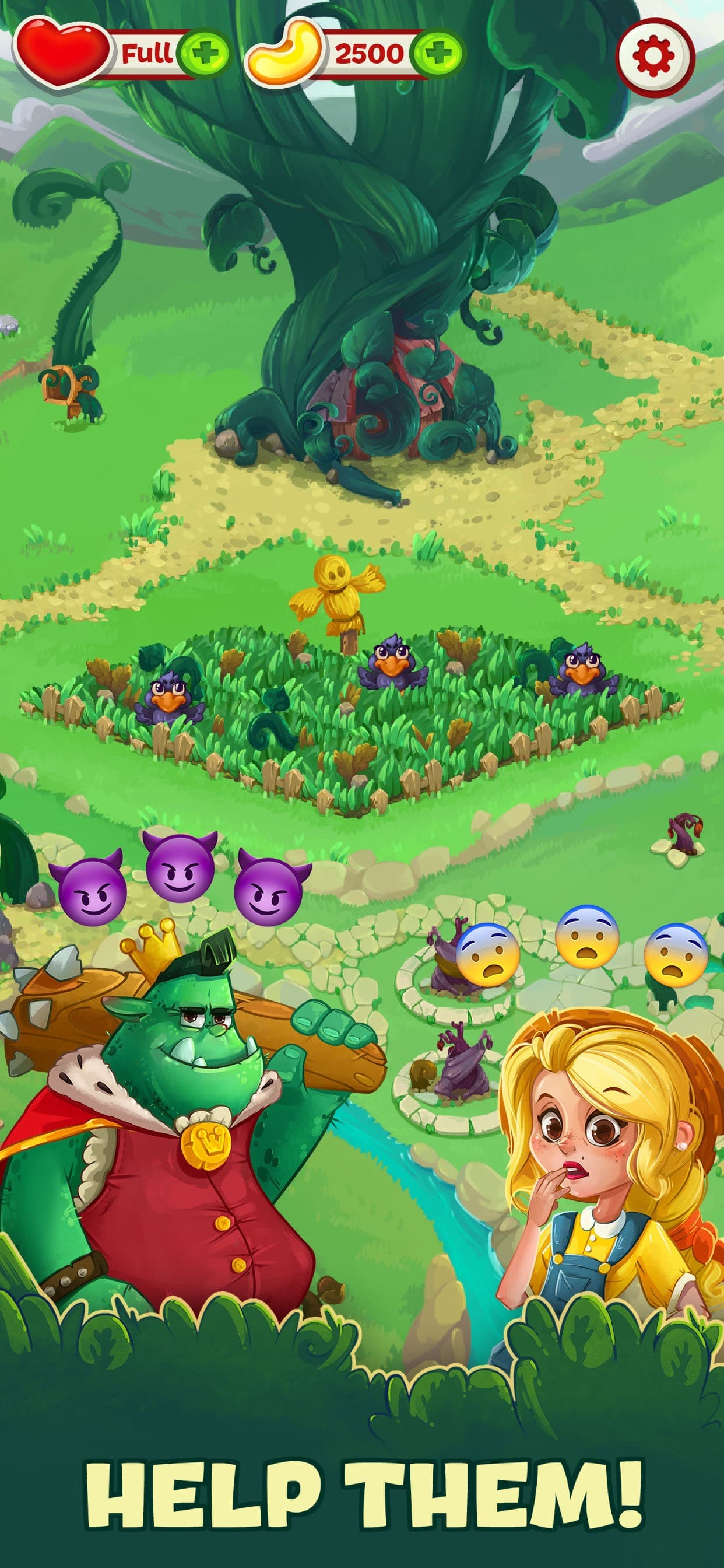 Jacky's Farm Match-3 Adventure screenshot 1 - screenshot