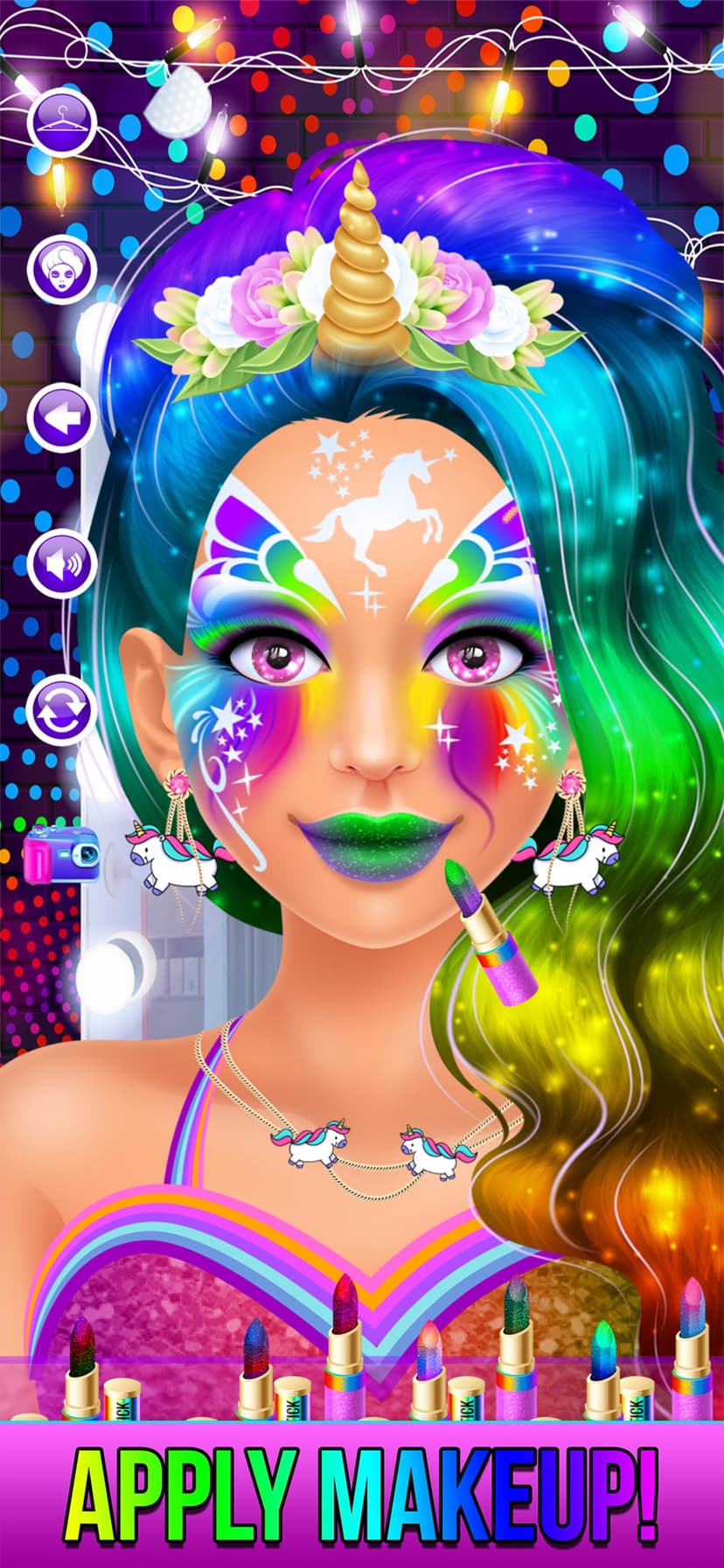 Rainbow Unicorn Candy Salon screenshot 7 - screenshot