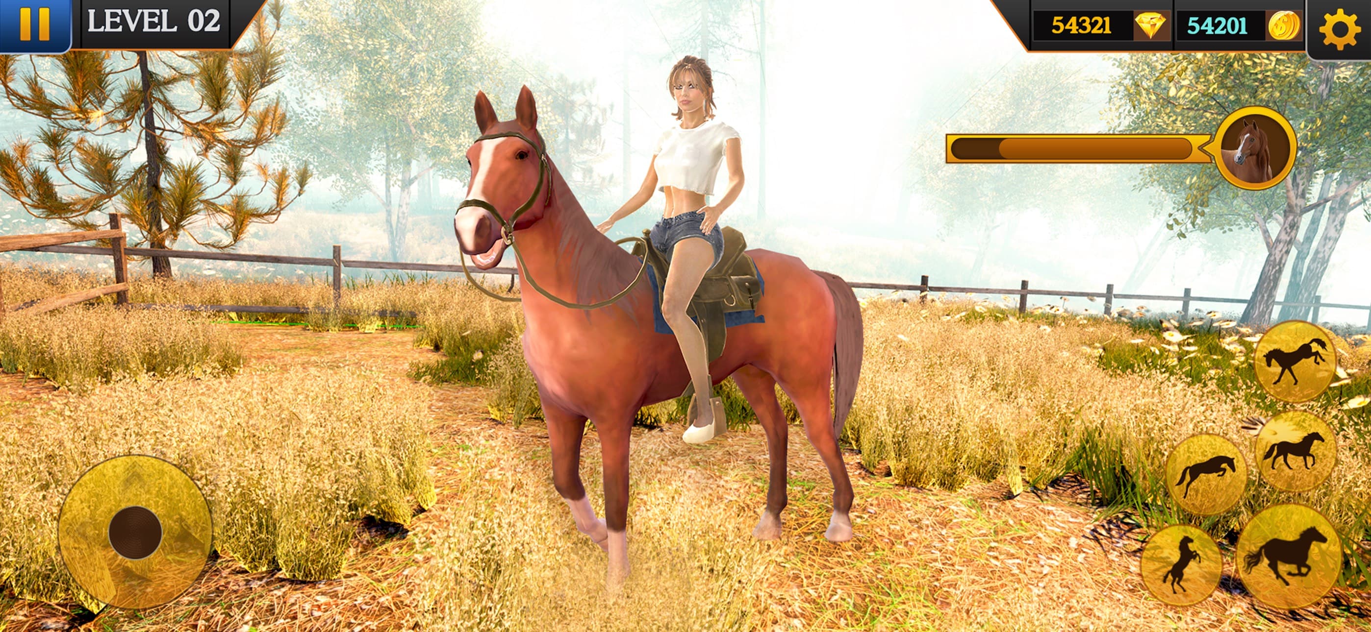 Horse riding animal simulator screenshot 1 - screenshot
