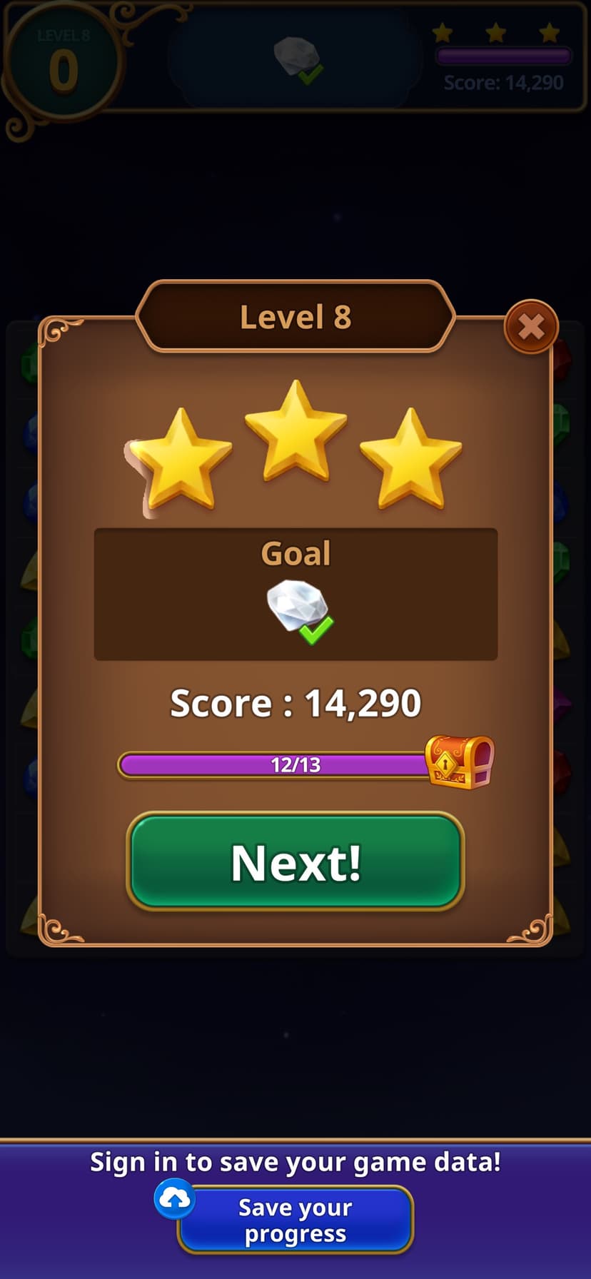 Jewels Magic : King’s Diamond screenshot 3 - screenshot