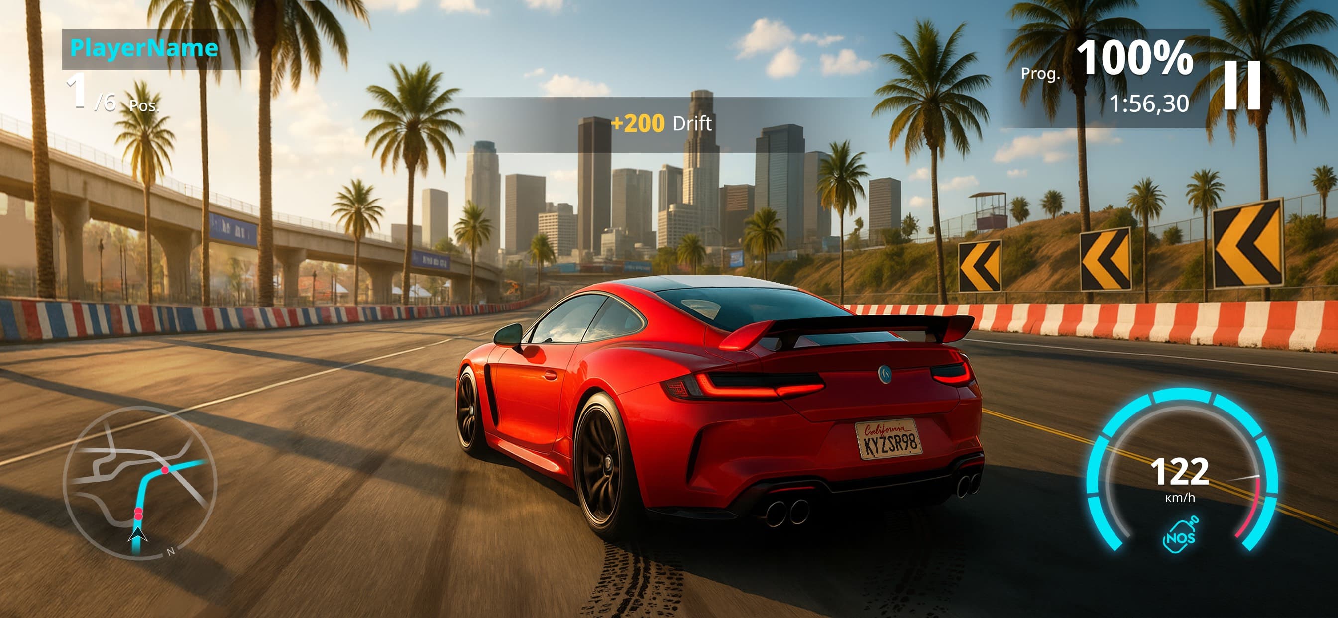 Nitro Rush: Car Racing Game screenshot 1 - screenshot