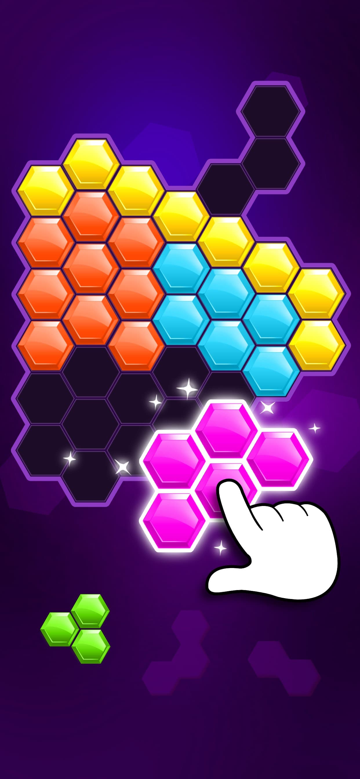 Hexa: Block Puzzle Games screenshot 1 - screenshot