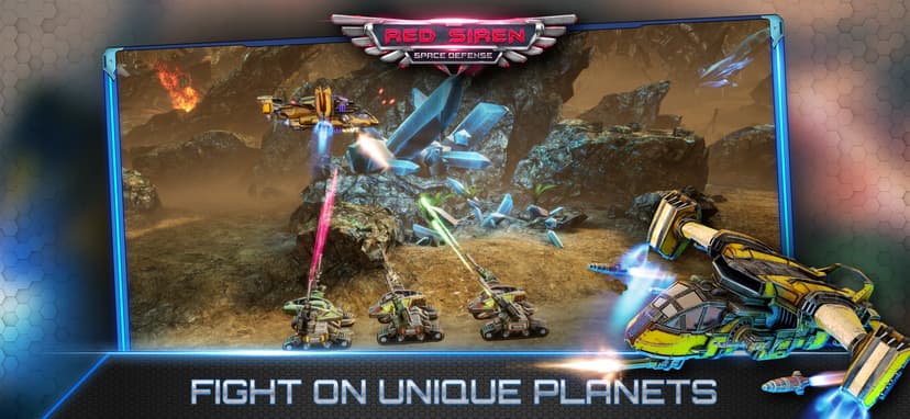 Red Siren: Space Defense screenshot 2 - screenshot