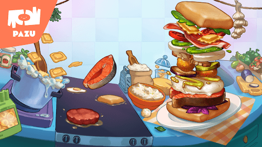 Burger Maker Kids Cooking Game screenshot 4 - screenshot