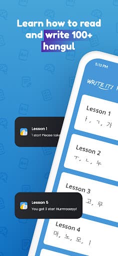 Write It! Korean screenshot 1 - screenshot