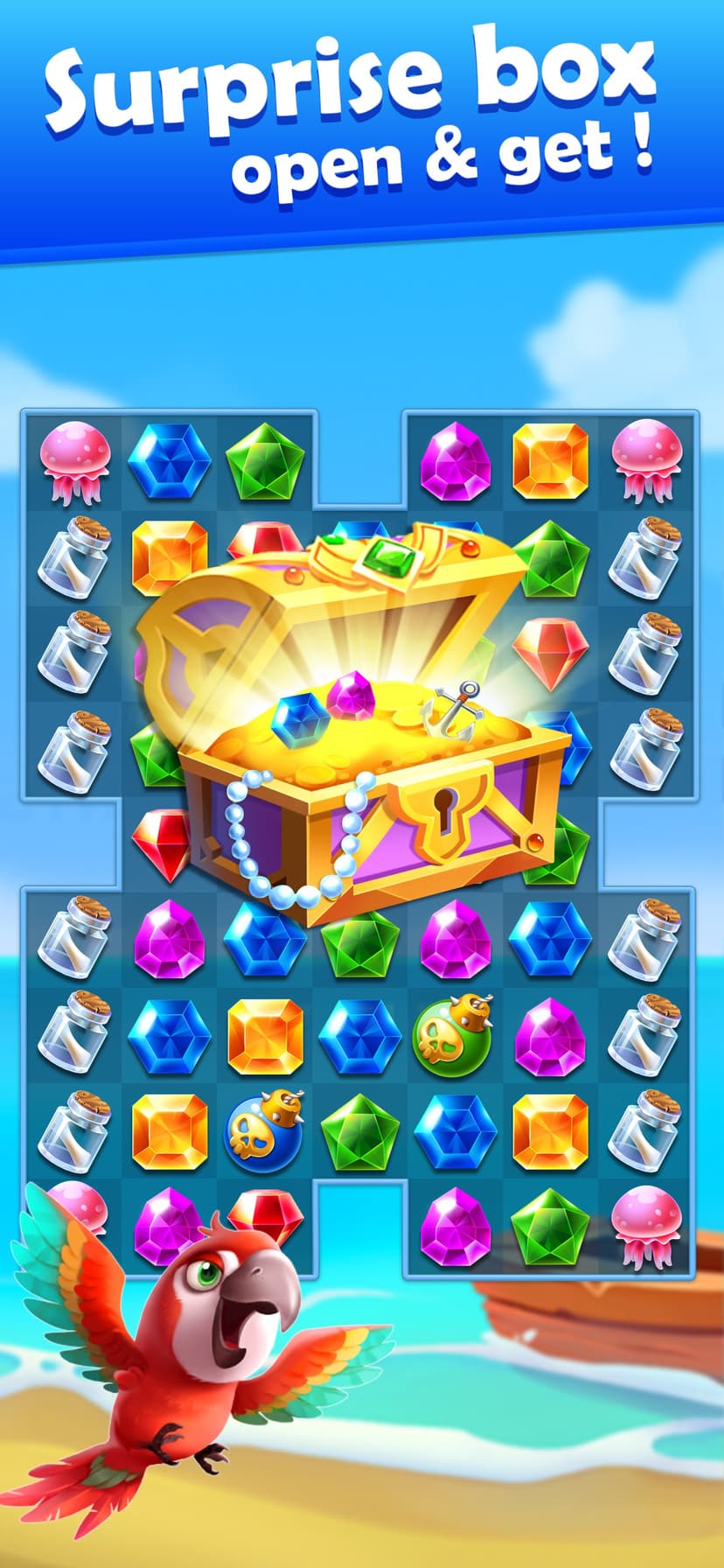 Jewel Pirate - Matching Games screenshot 3 - screenshot